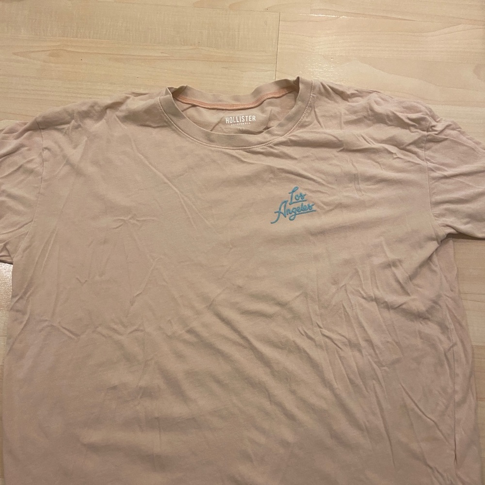 HOLLISTER LA OVERSIZED SHORT SLEEVE SHIRT SIZE S
